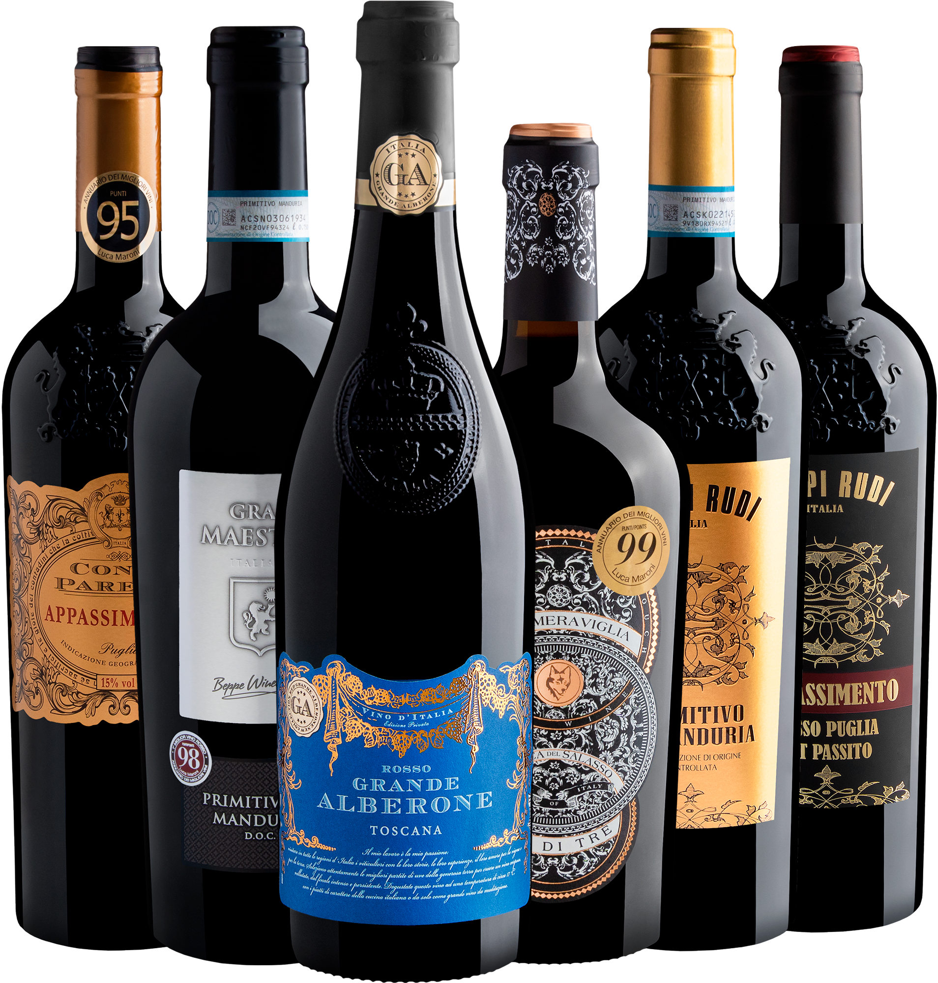 Kit 6 Italianos Premiados