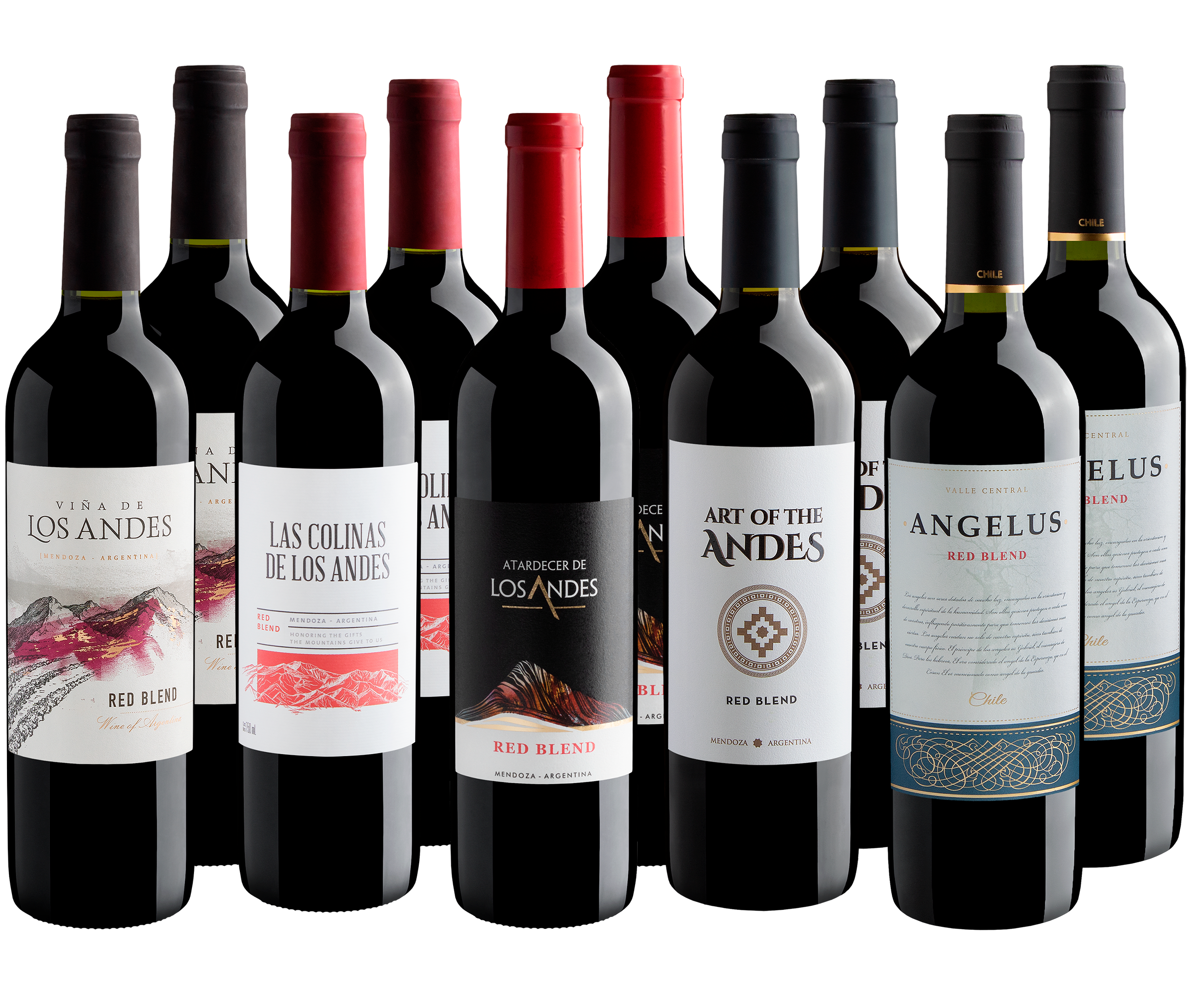 Kit Vinhos do Novo Mundo em Dobro | 10 garrafas*
