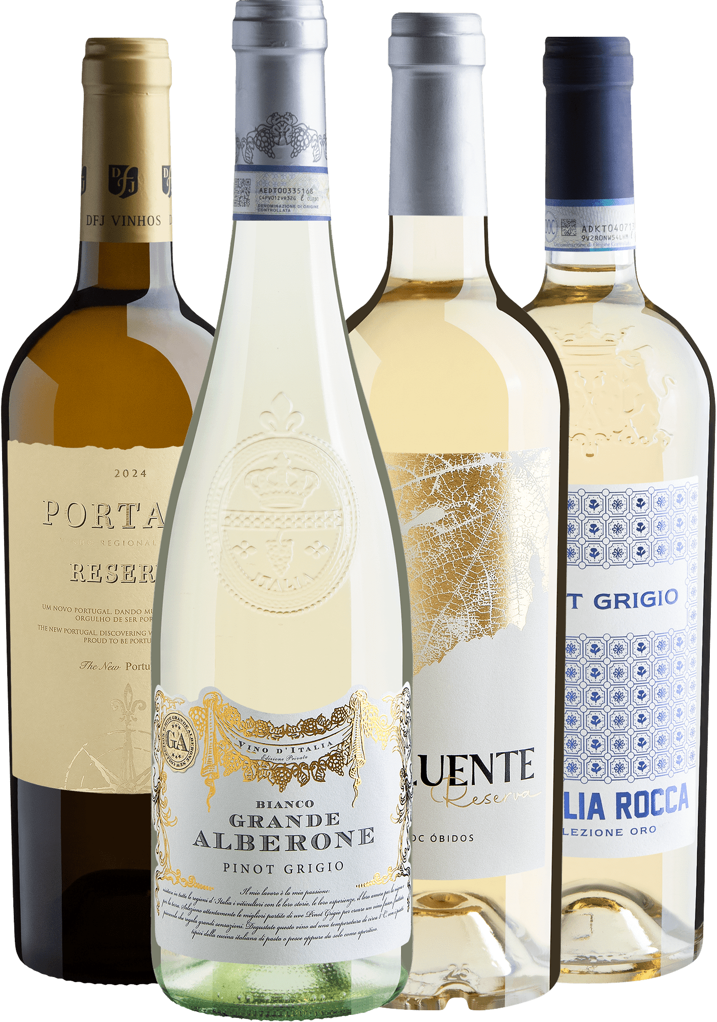 Kit 4 Vinhos Brancos Premiados