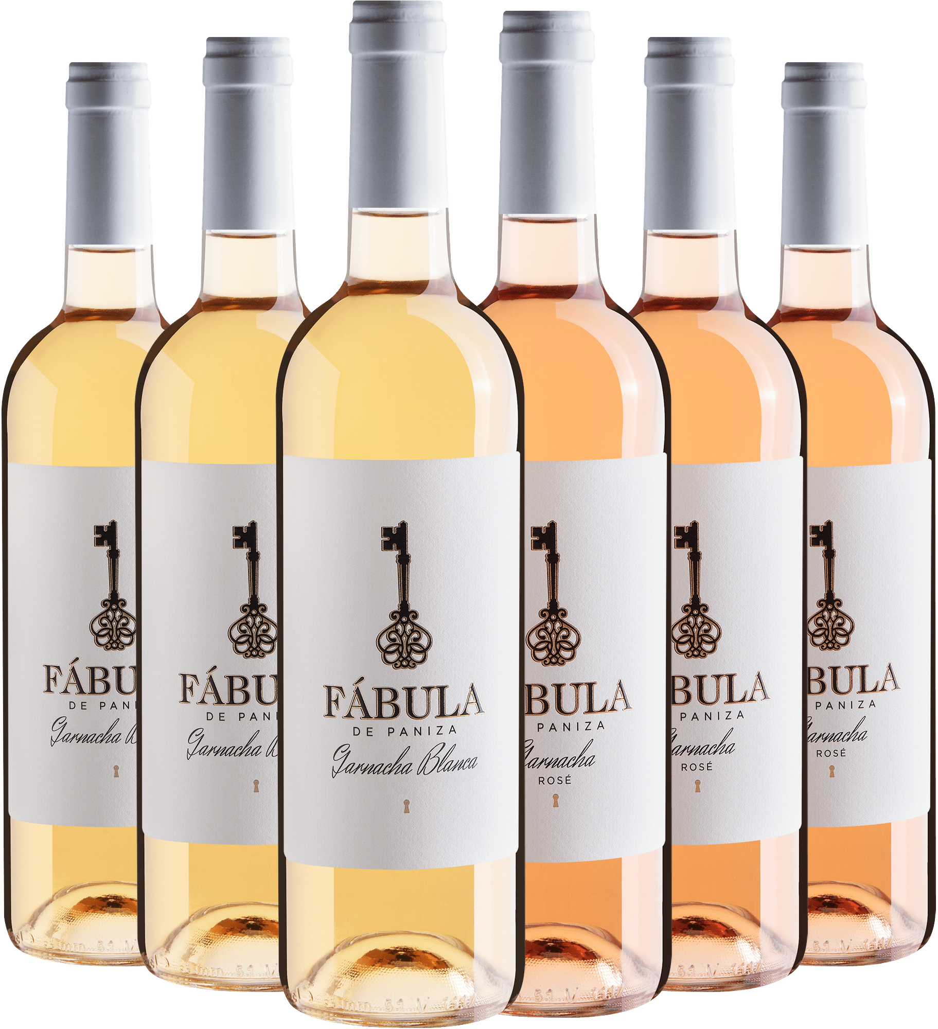 Kit Família Fabula | 3 Brancos + 3 Rosés
