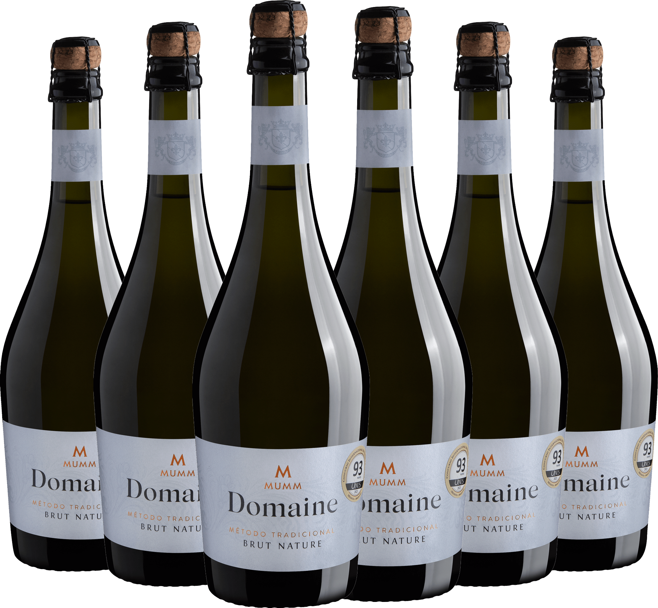 Kit 6 Mumm Domaine Método Tradicional Brut Nature
