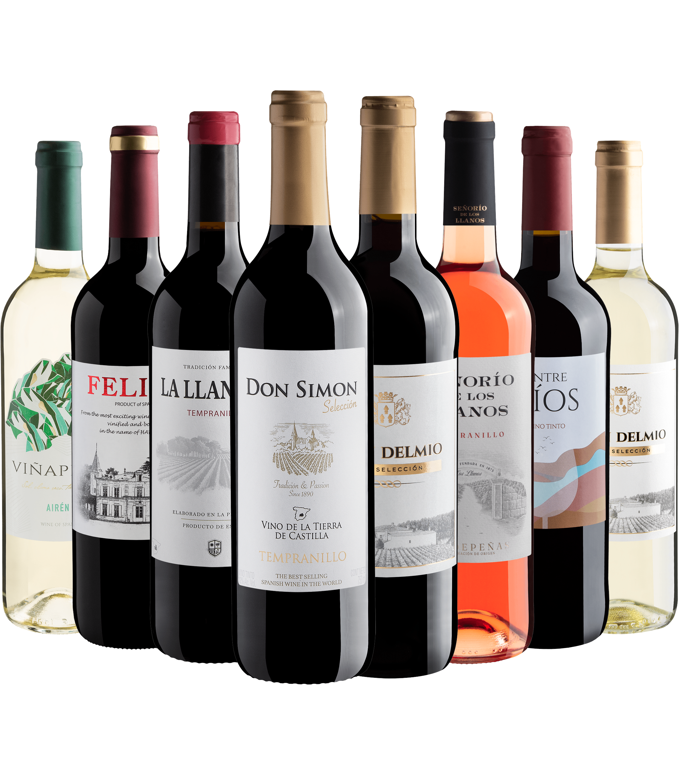 Kit 8 Vinhos Espanhóis