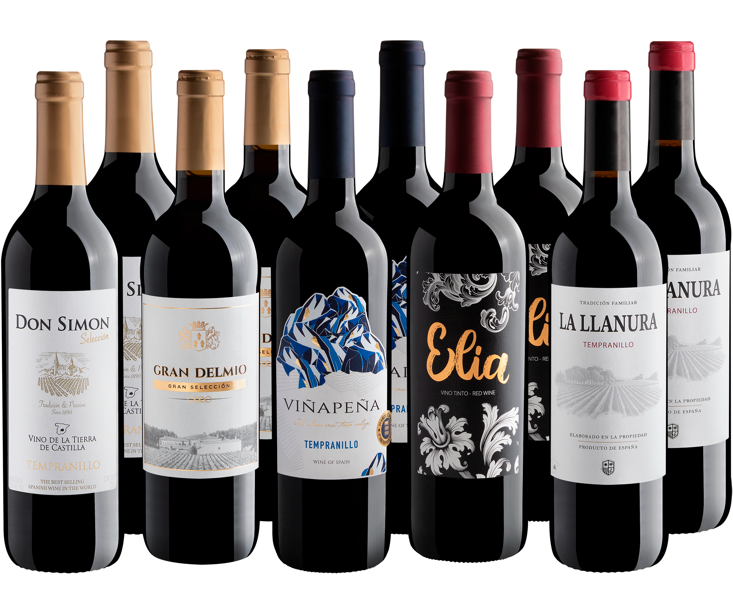 Kit Vinhos Espanhóis em Dobro | 10 garrafas