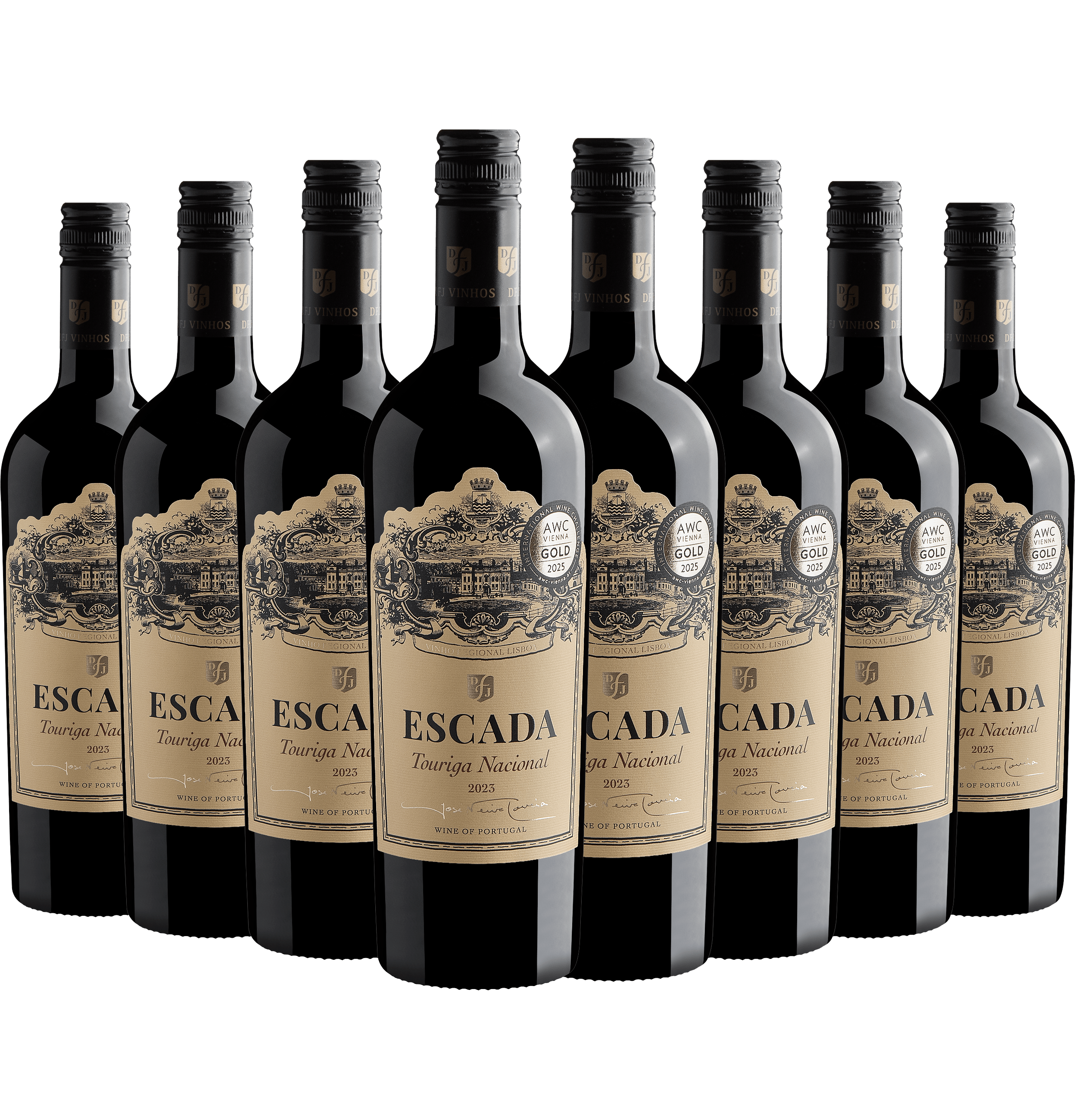 Kit 8 Escada Touriga Nacional Vinho Regional Lisboa