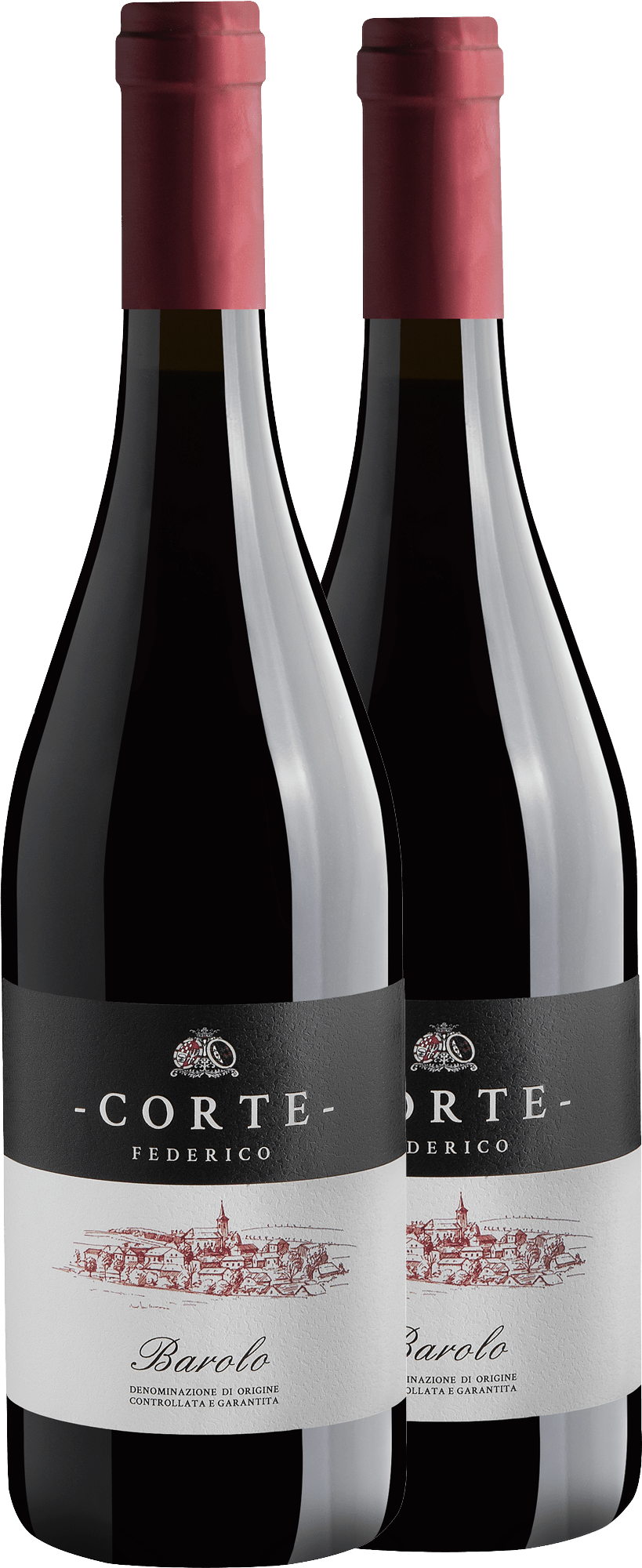 Kit 2 Corte Federico Barolo DOCG