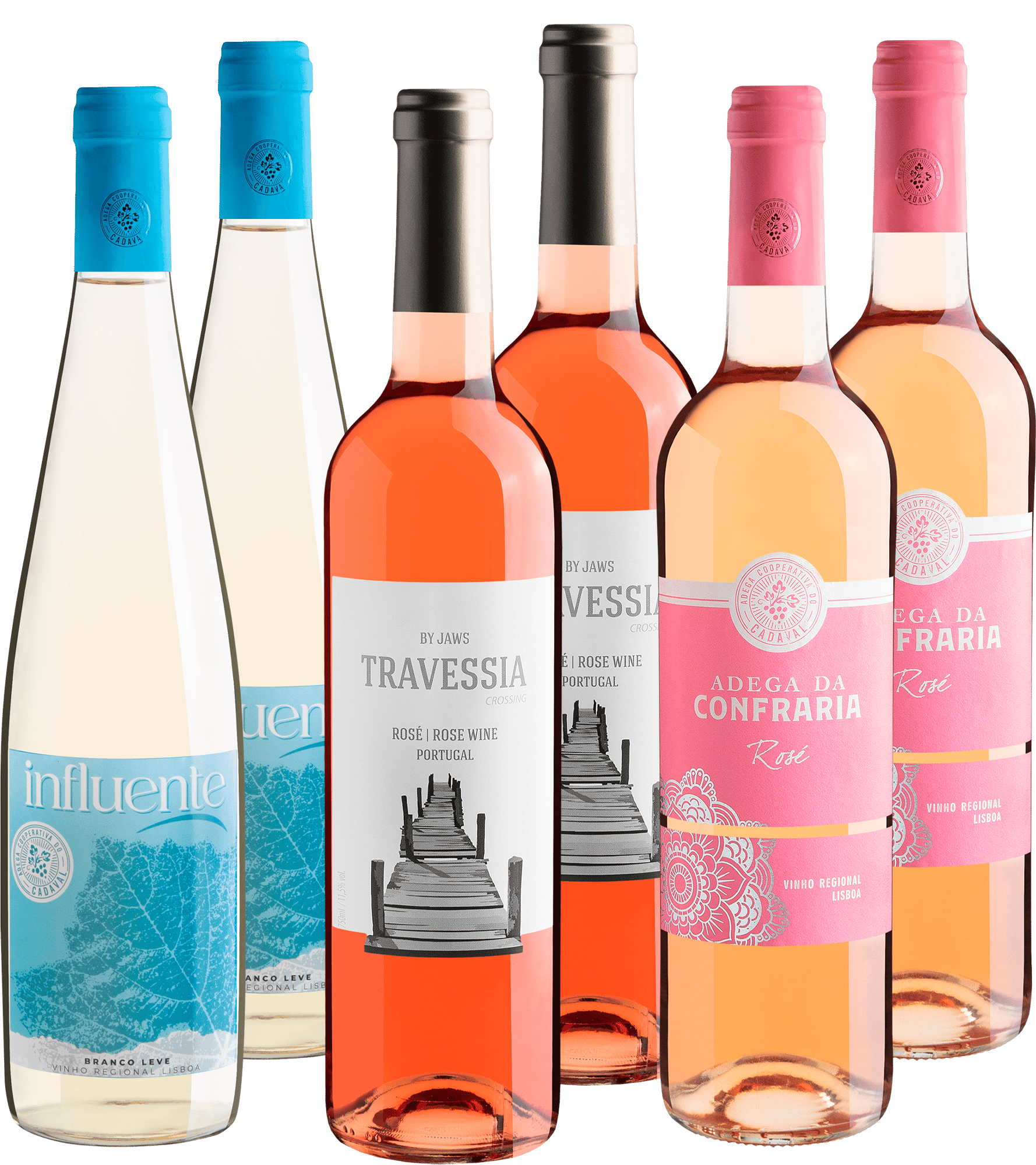 Kit Portugueses Leves em Dobro | 6 garrafas