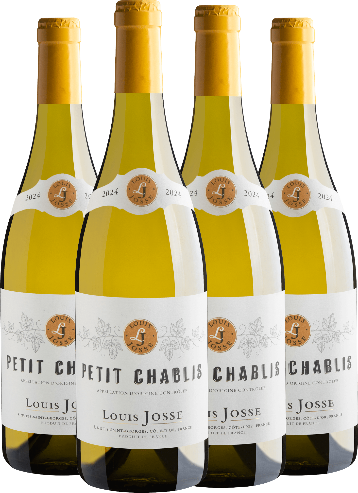 Kit 4 Louis Josse Petit Chablis AOC