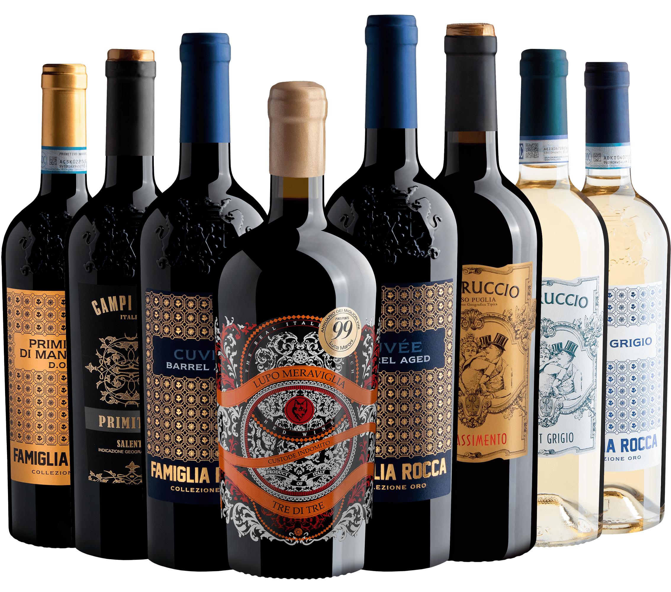 Kit 8 Italianos 93+ Pontos