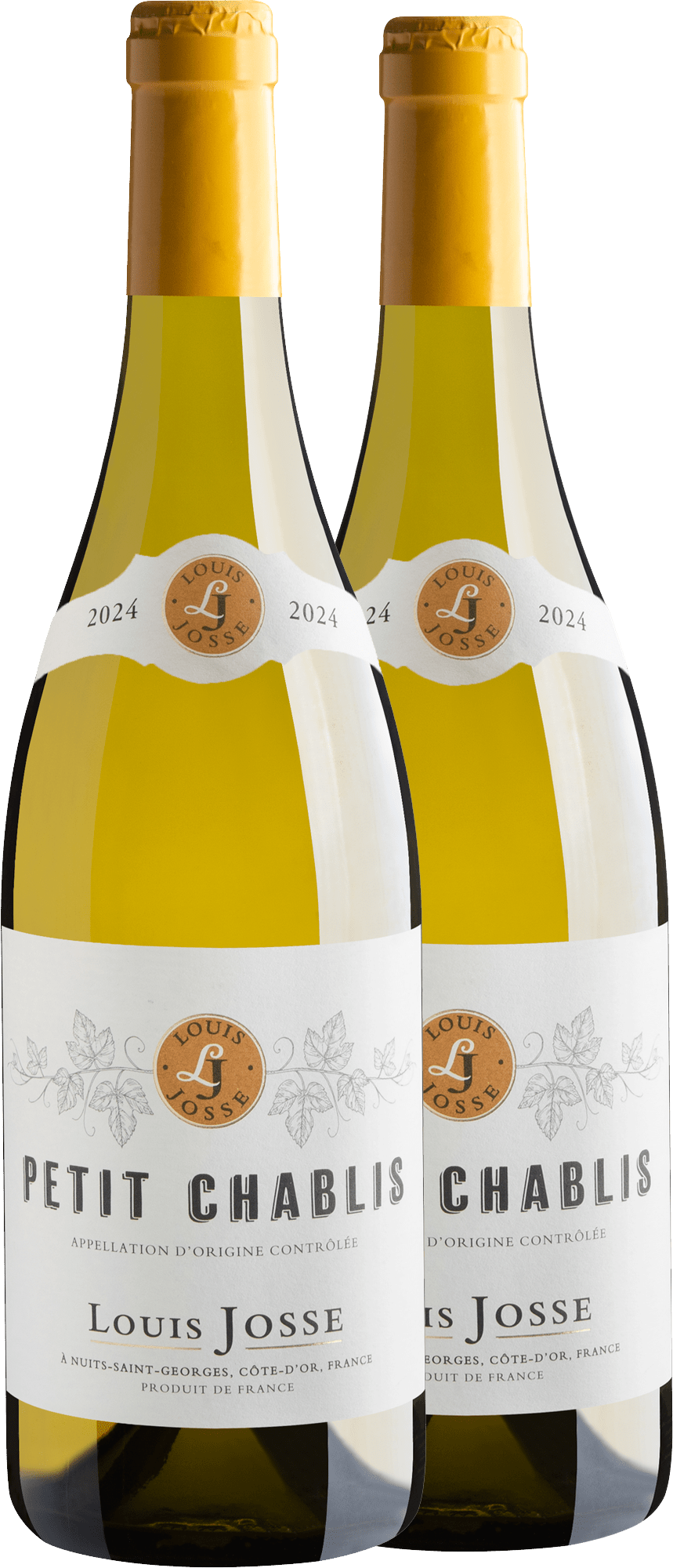Kit 2 Louis Josse Petit Chablis AOC