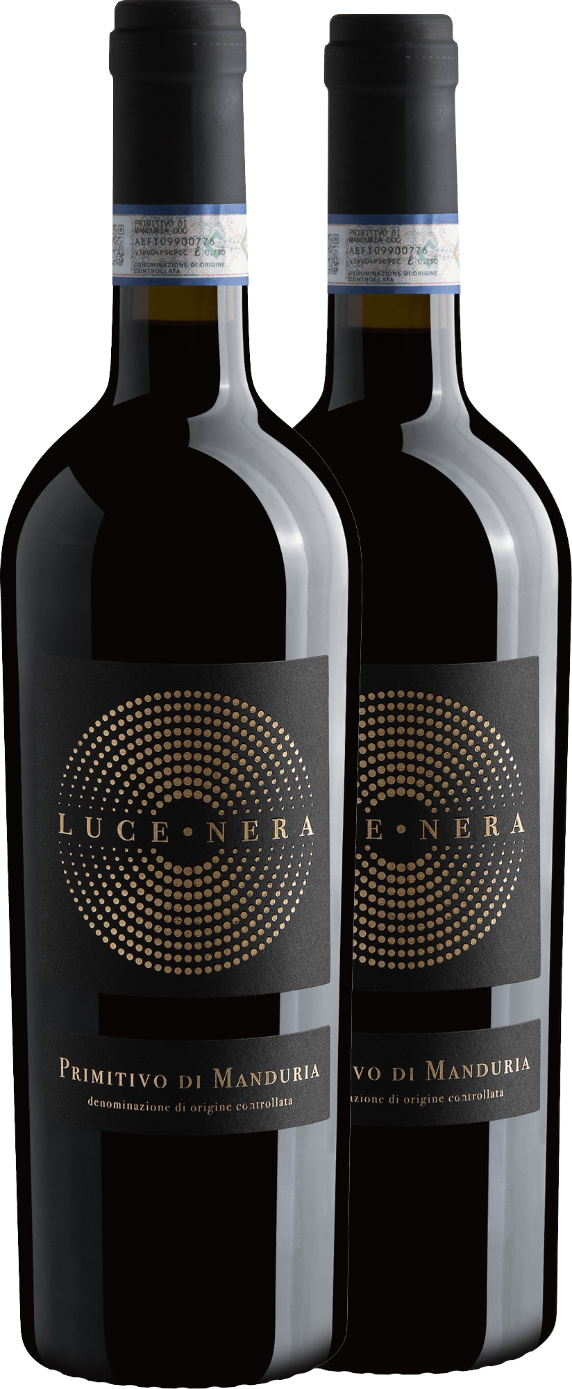 Kit 2 Luce Nera Primitivo di Manduria DOC