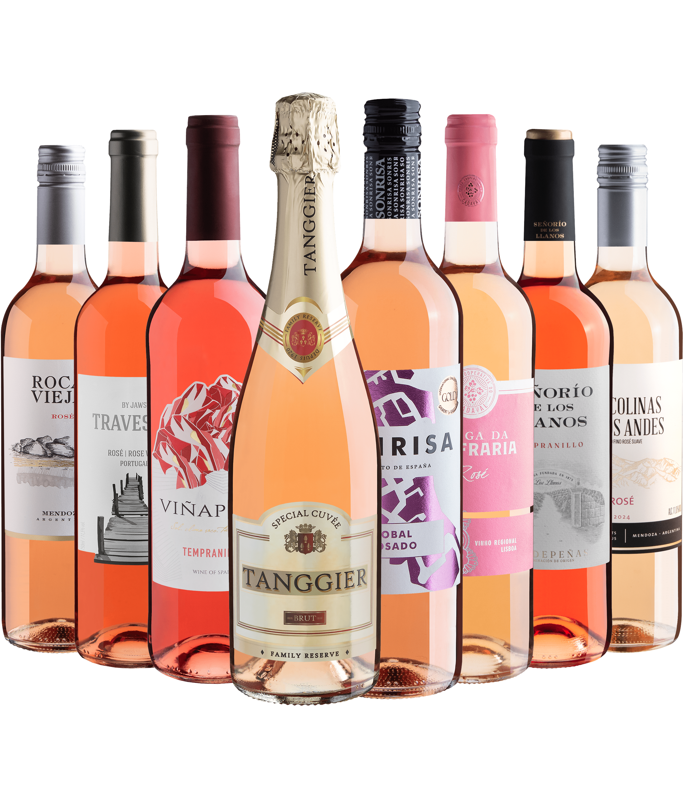 Kit 8 Rosés com Tanggier Brut Rosé*