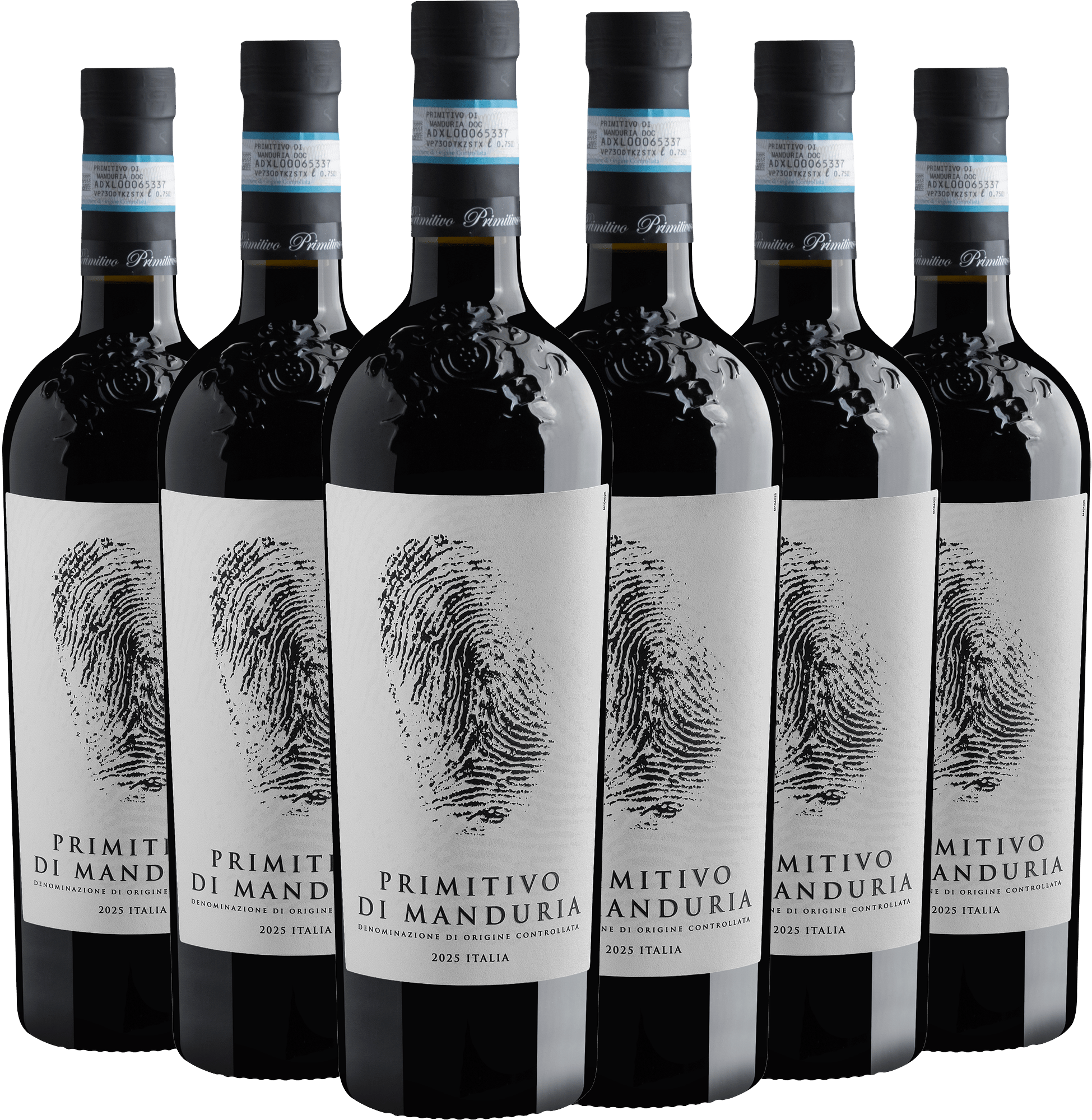 Kit 6 Impronta Primitivo di Manduria DOC