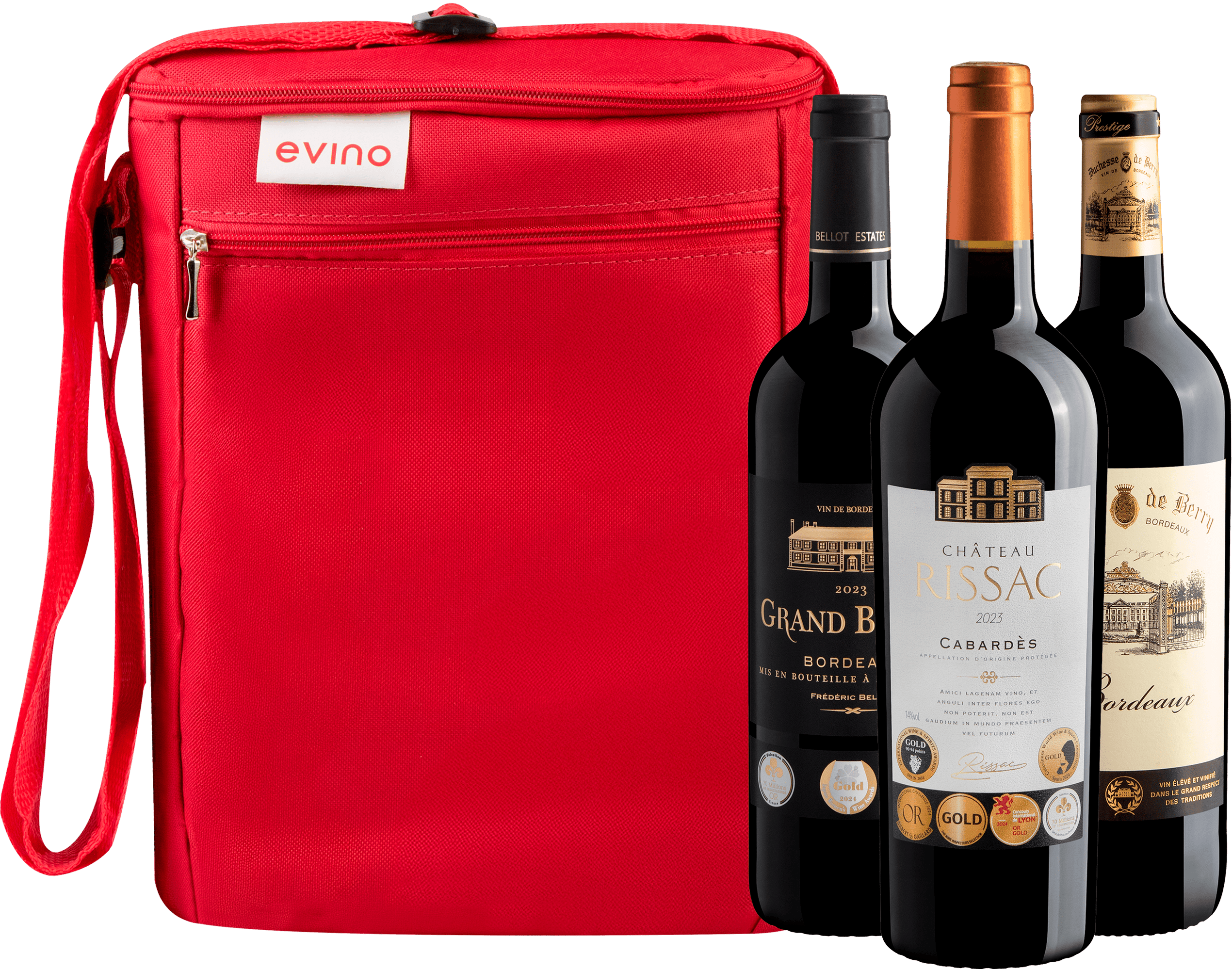 Kit 3 Franceses Medalha de Ouro + Bolsa Exclusiva