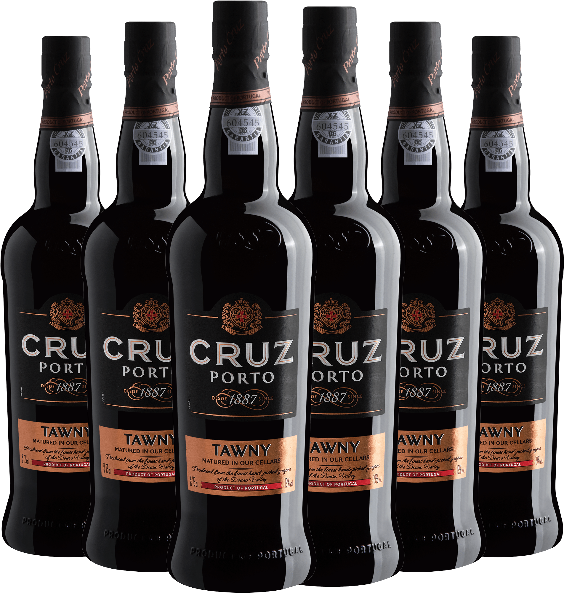 Kit 6 Cruz Porto Tawny