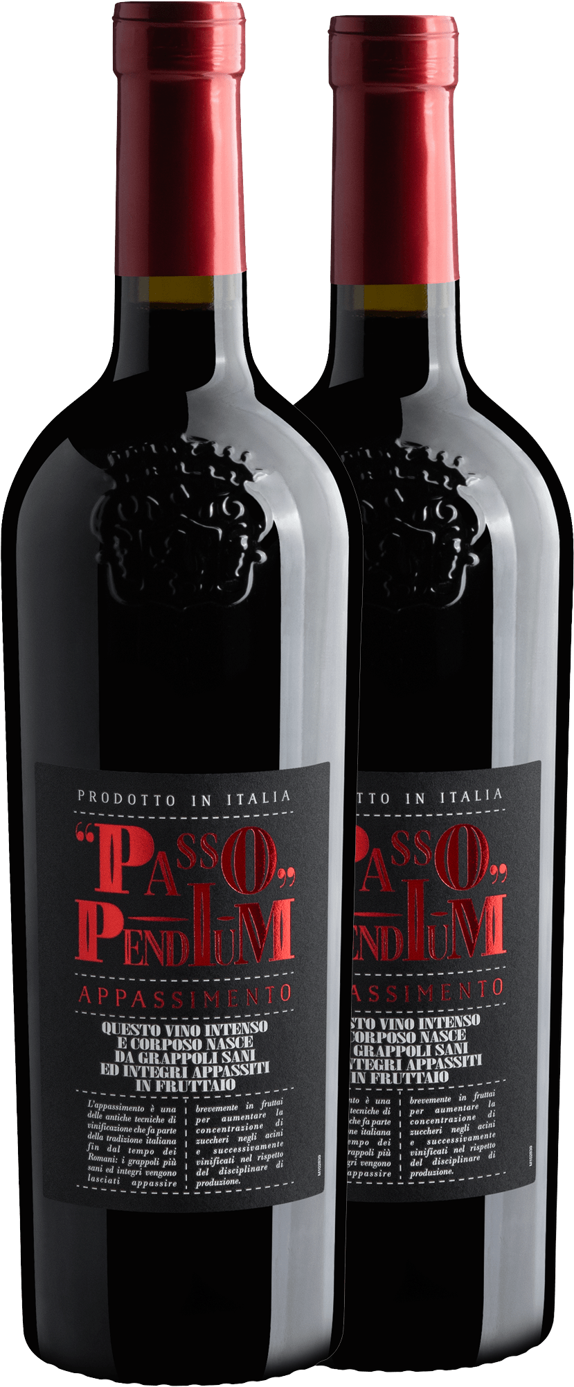 Kit 2 Passo Pendium Appassimento Salento IGT 2024