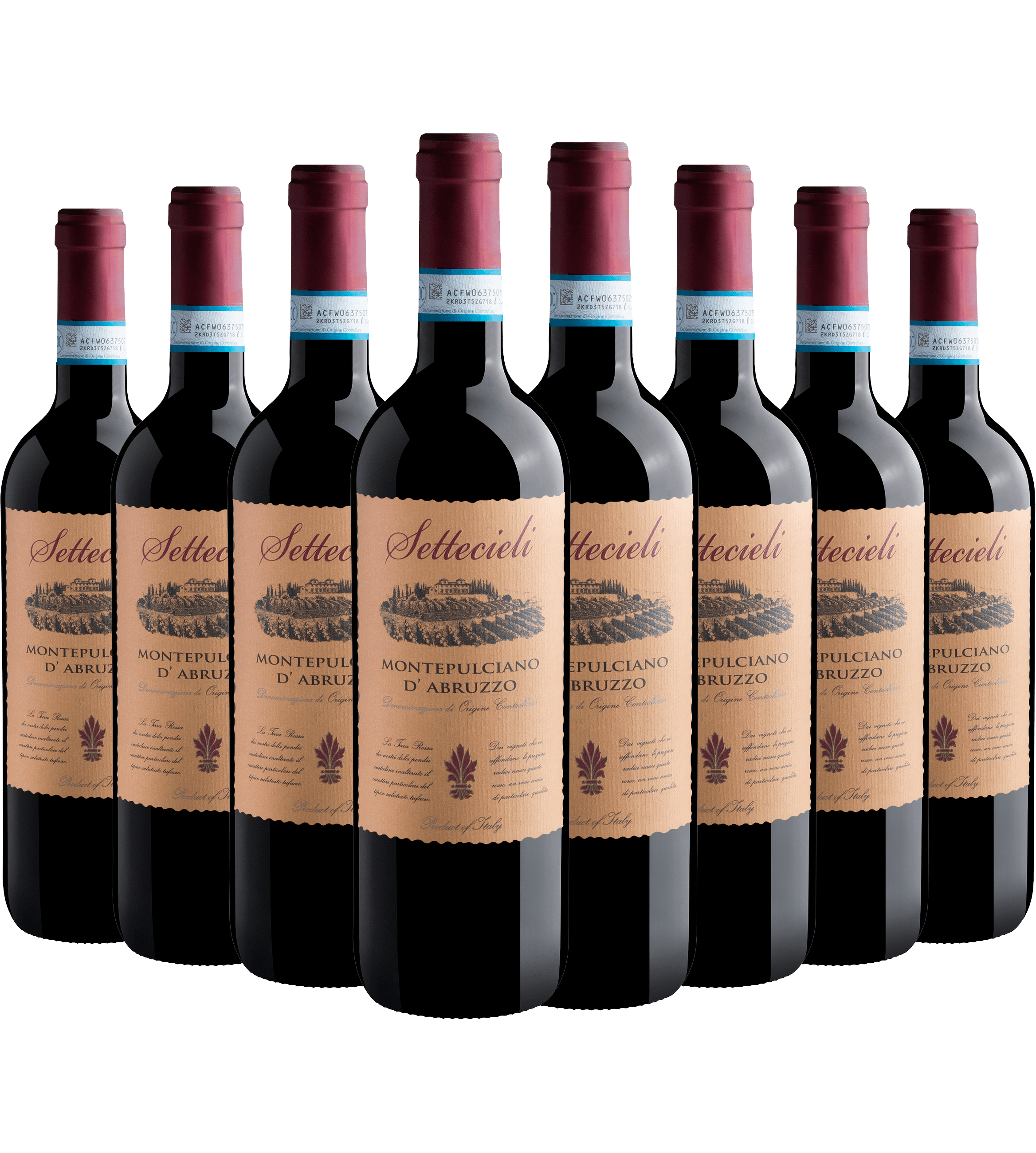 Kit 8 Settecieli Montepulciano d'Abruzzo DOC*