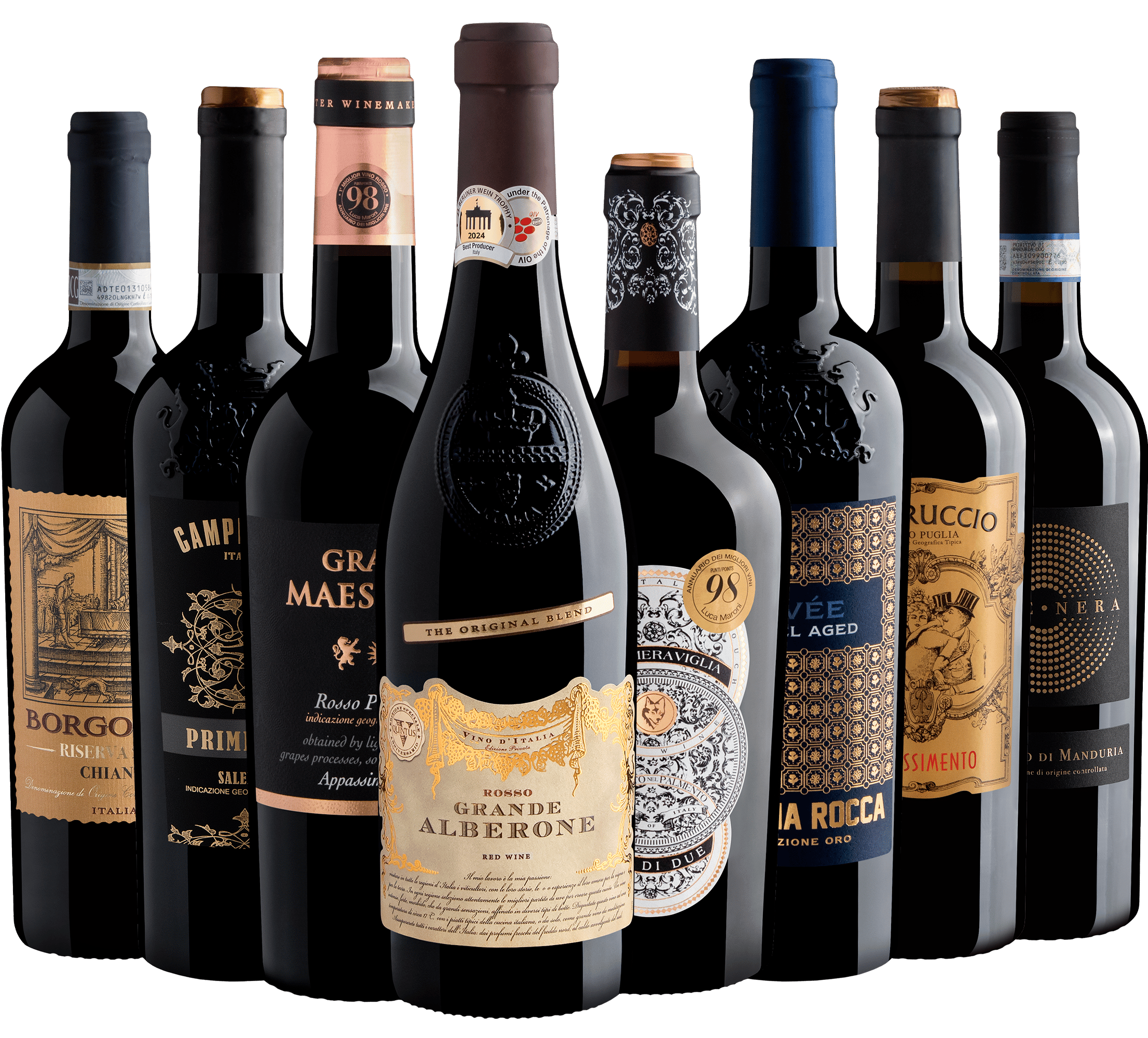 Kit 8 Italianos 95+ Pontos