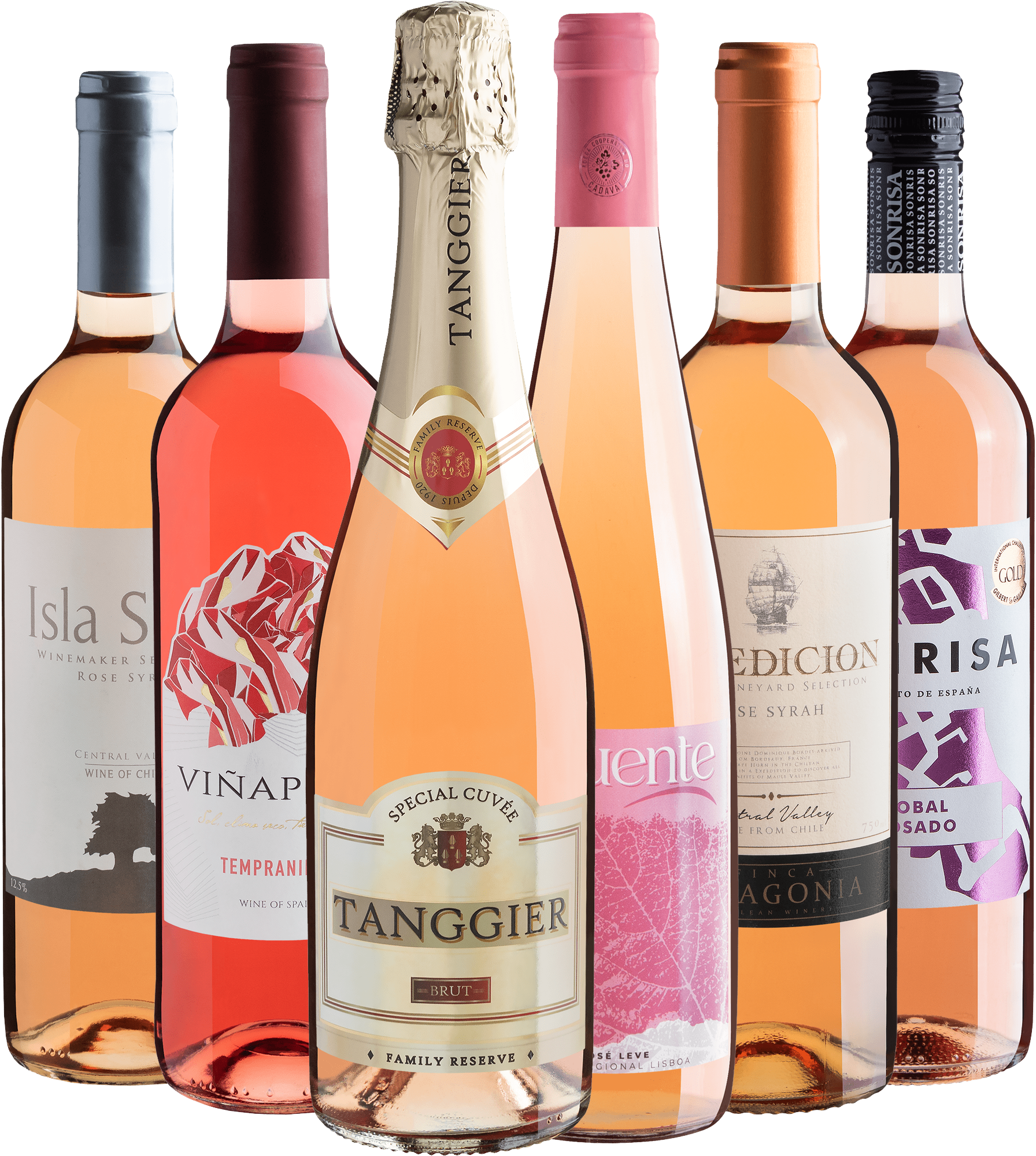 Kit 6 Rosés com Tanggier Brut Rosé