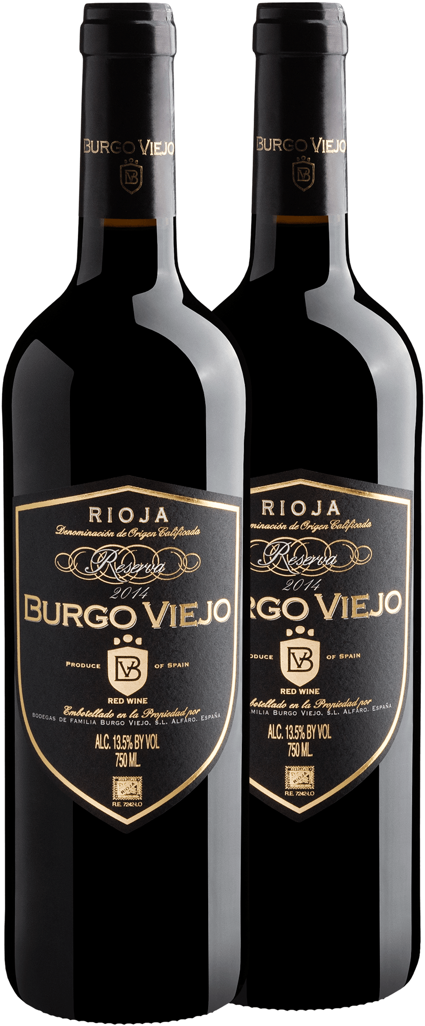 Duo Burgo Viejo Reserva Rioja DOCa 2014