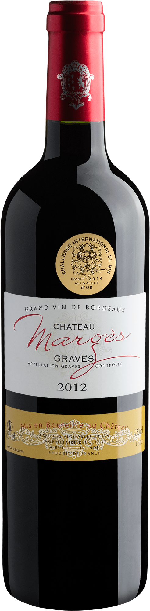 Château Margés Graves AOC 2012