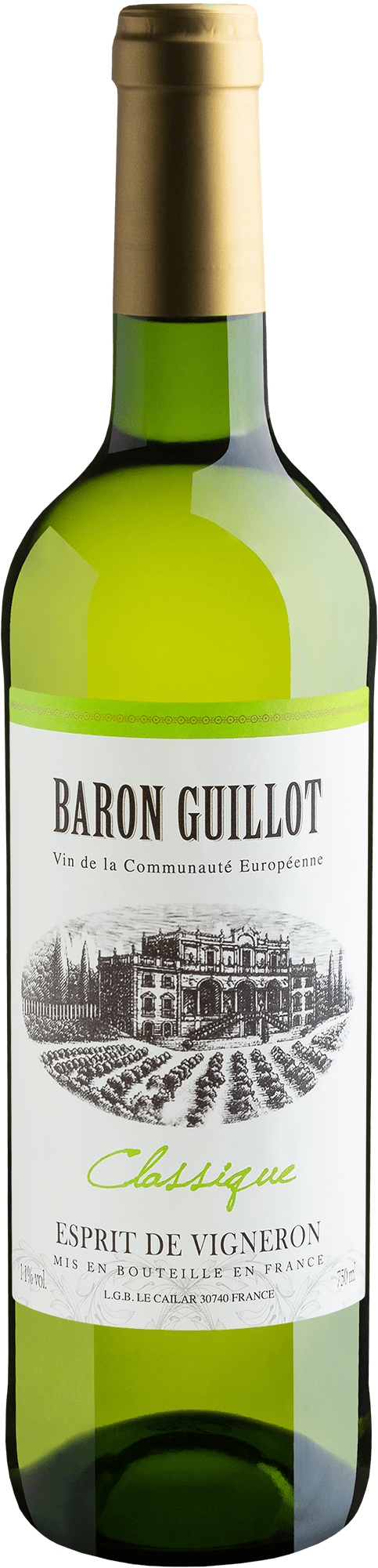 Baron Guillot Classique Esprit de Vigneron Blanc 2019