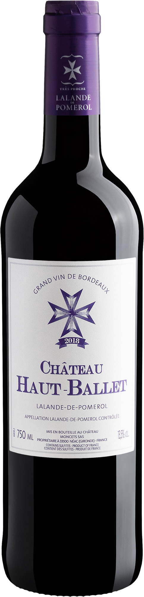 Château Haut-Ballet Lalande de Pomerol AOP 2018