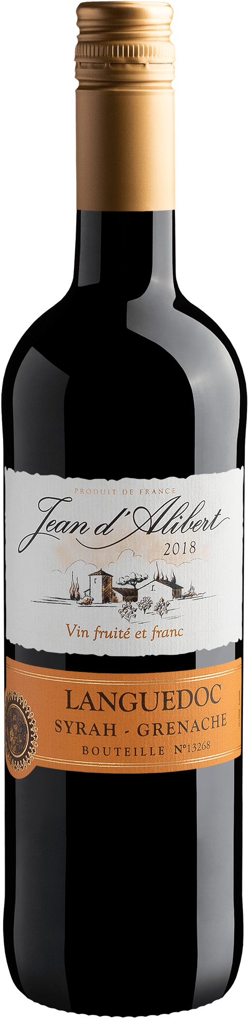 Jean d'Alibert Syrah-Grenache Languedoc AOC 2018