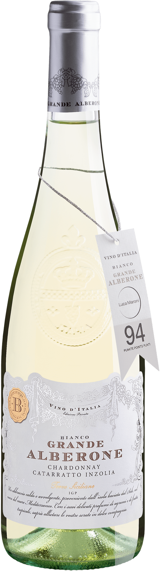 Grande Alberone Bianco Chardonnay Catarratto Inzolia Terre Siciliane IGP 2020