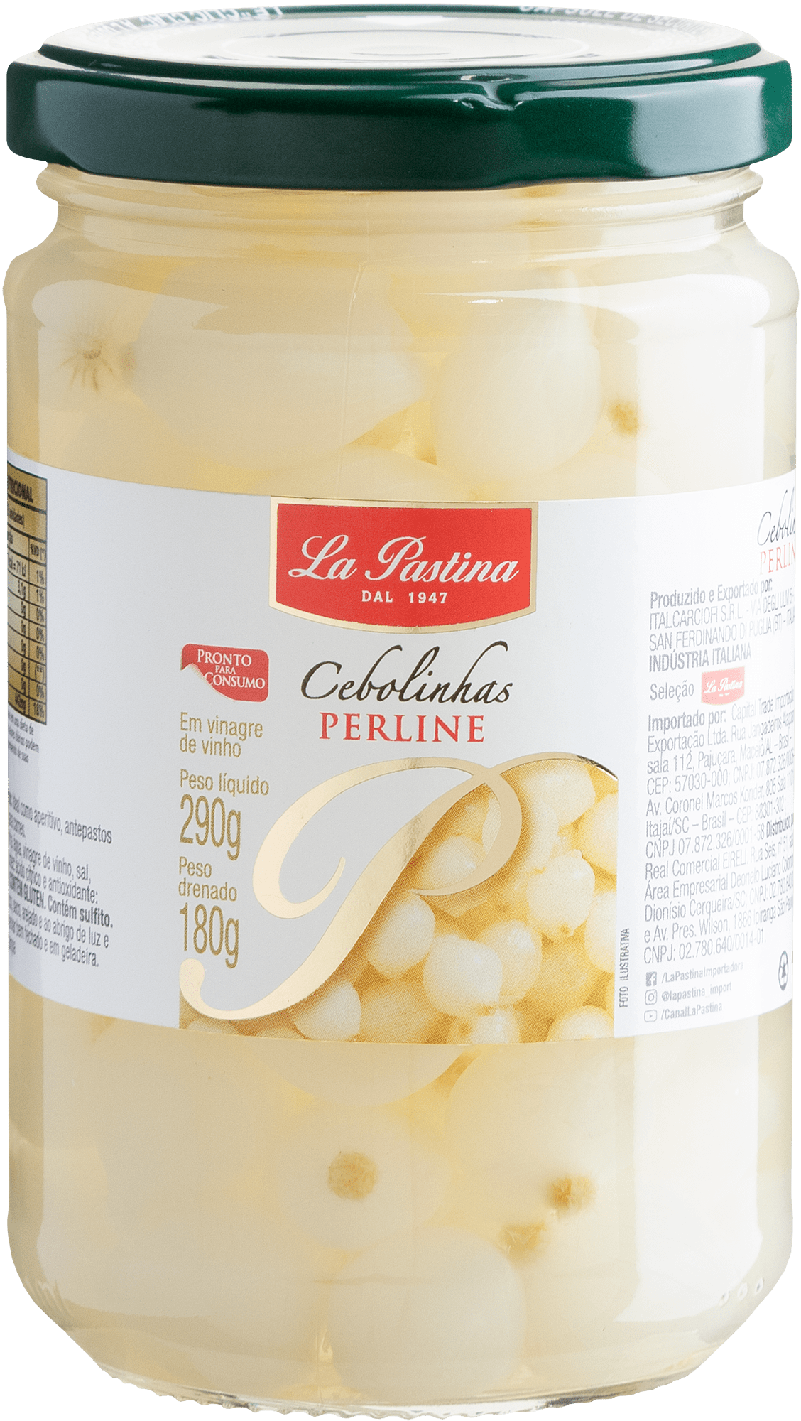 Cebolinha Perline La Pastina - 290g