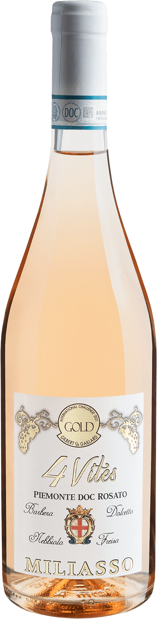 Miliasso 4 Vites Rosato Piemonte DOC 2020