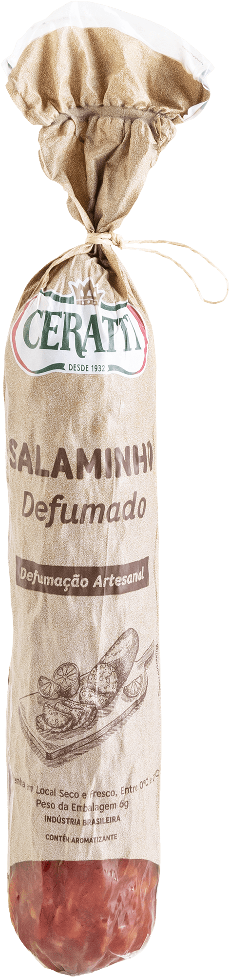 Salaminho Defumado Ceratti - Aprox. 330g