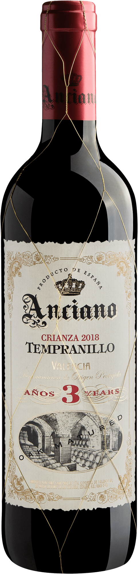 Anciano Crianza 3 Years Tempranillo Valencia DOP