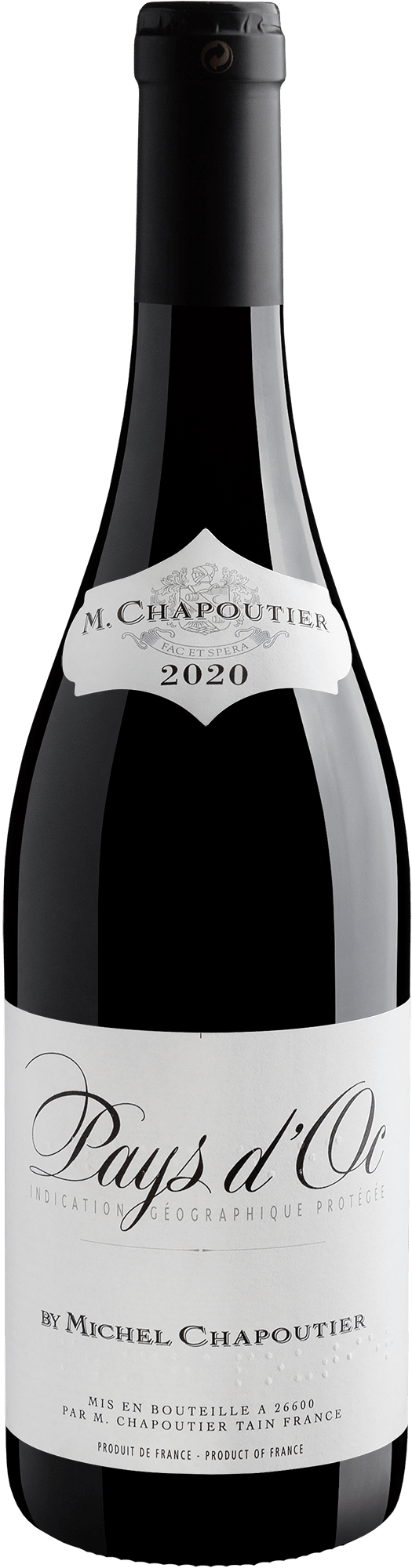 M. Chapoutier Pays d'Oc Rouge IGP 2020