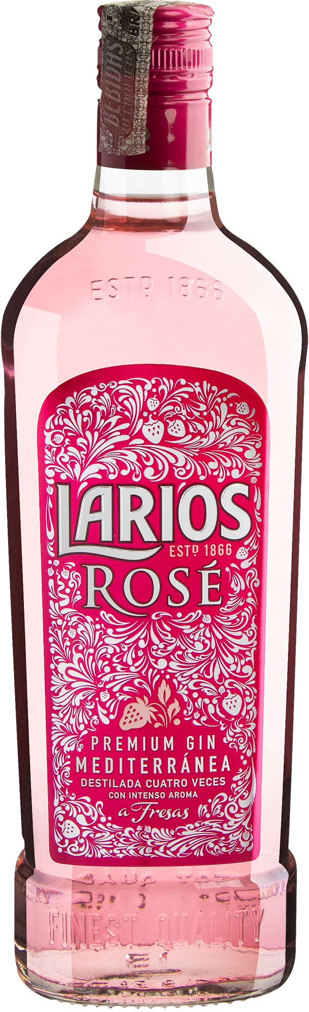 Larios Rosé Premium Gin Mediterránea - 700 mL