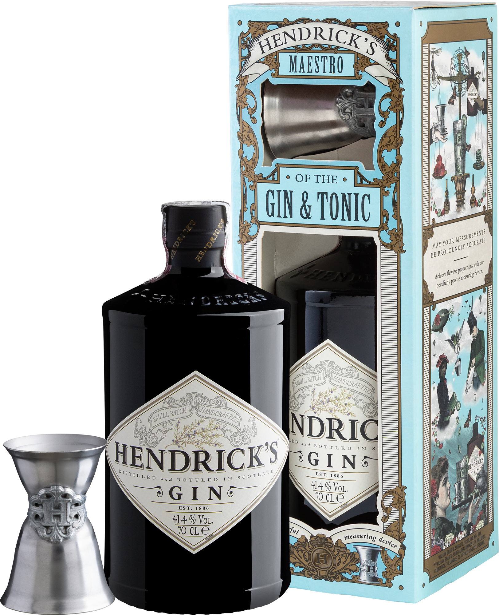 Kit Hendrick's Gin - 700mL + Dosador Duplo