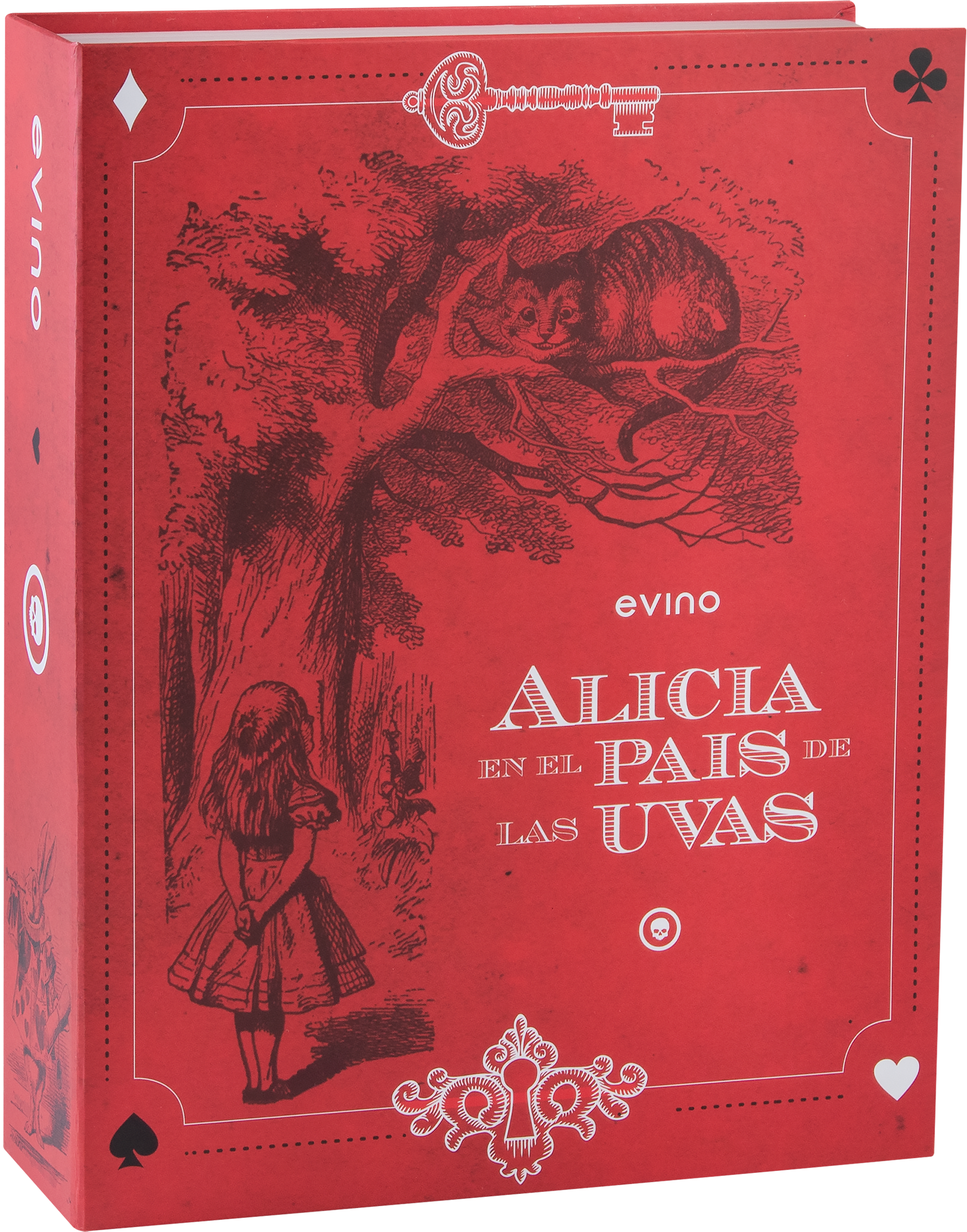 Caixa Livro Alice no País das Maravilhas