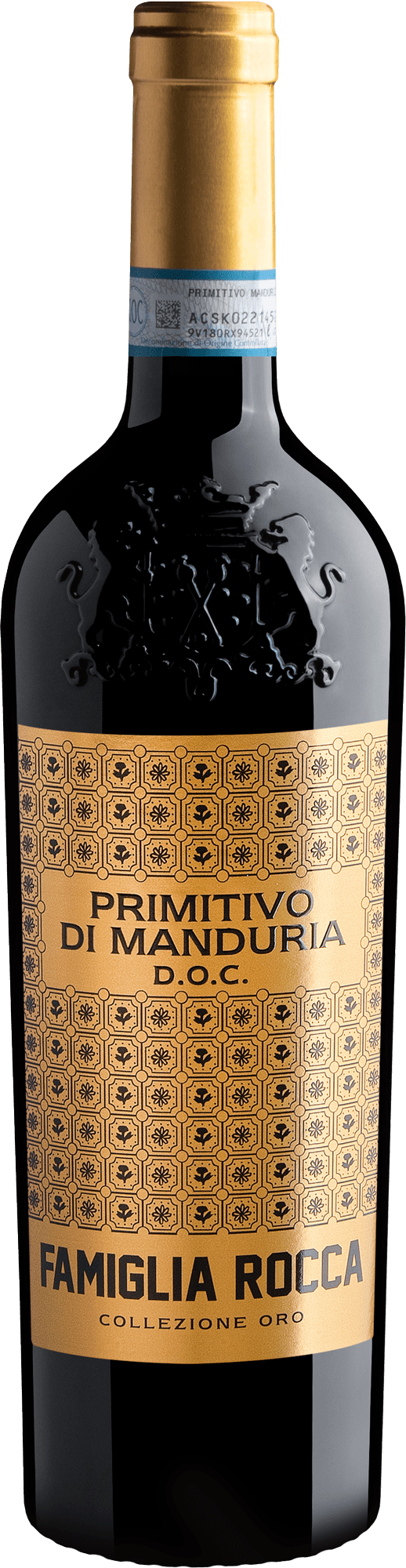 Famiglia Rocca Collezione Oro Primitivo di Manduria DOC 2024