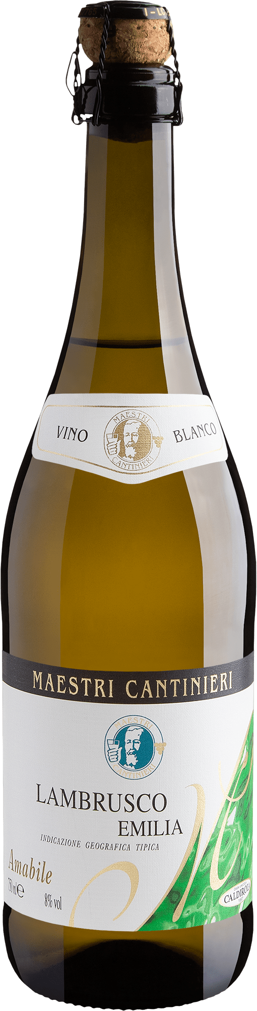 Maestri Cantinieri Lambrusco Dell'Emilia Bianco Amabile