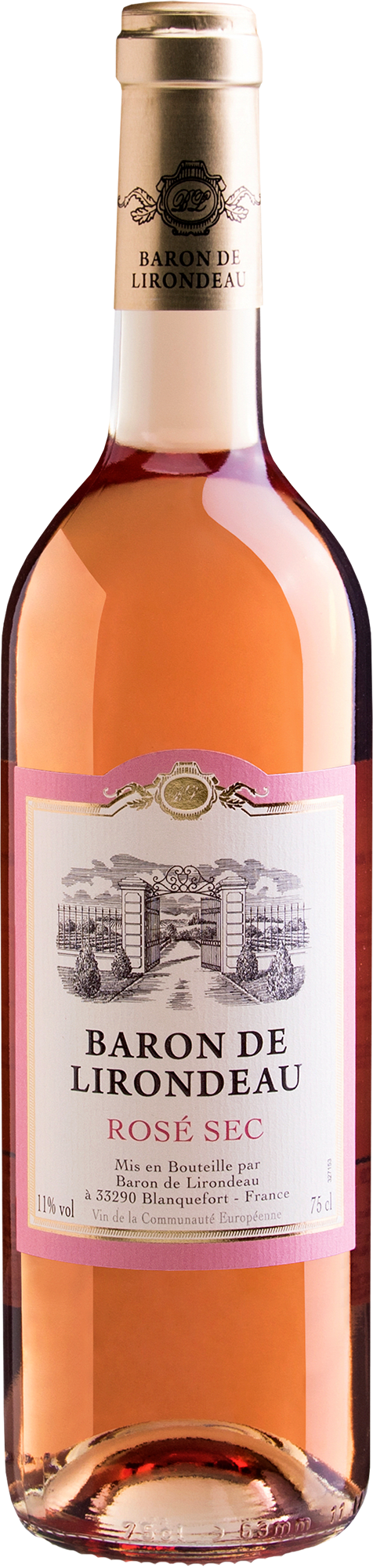 Baron de Lirondeau Rosé Sec