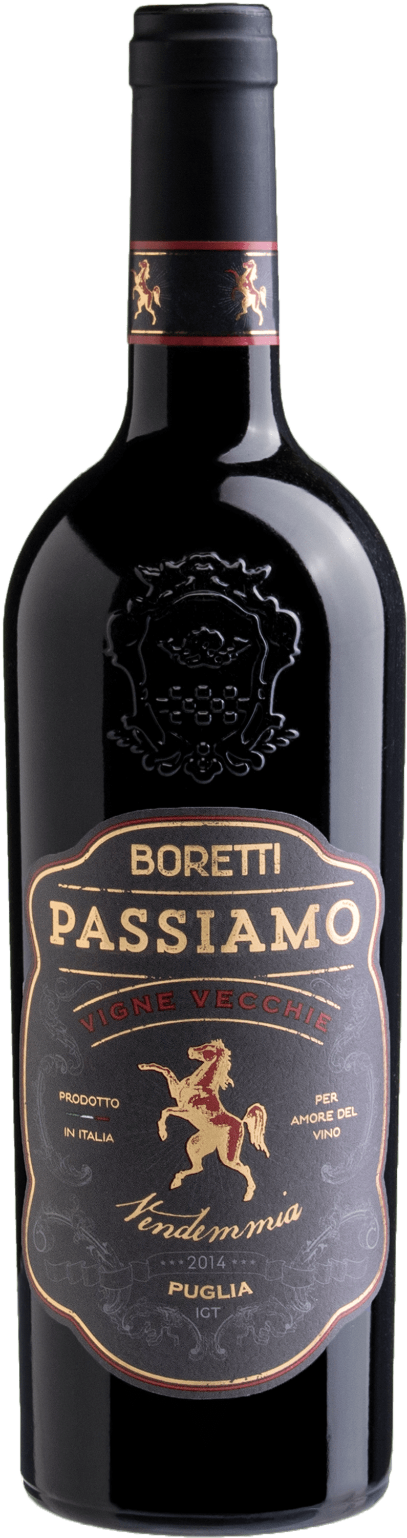 Boretti Passiamo Negroamaro di Puglia 2014