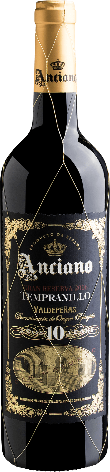 Anciano Gran Reserva 10 years Valdepeñas D.O. 2006
