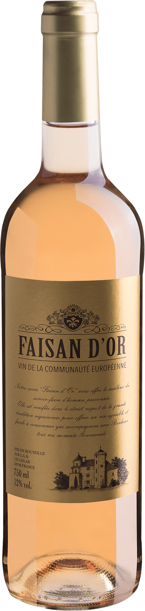 Faisan d'Or Rosé 2017