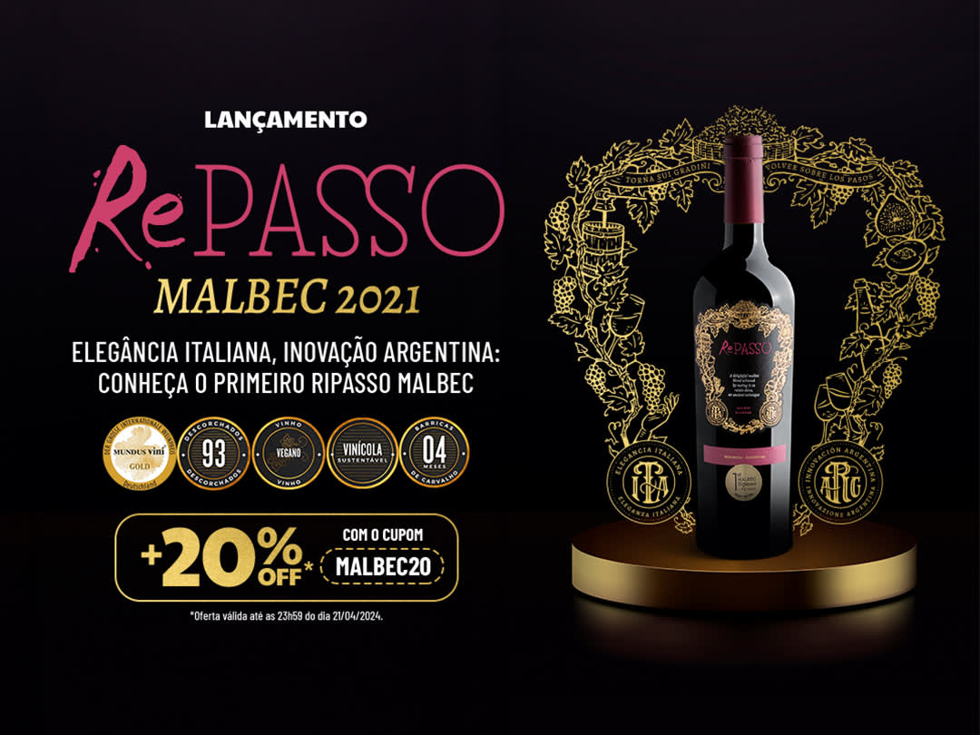 Lançamento: REPASSO MALBEC