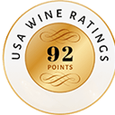  92 Pontos United States of America (USA) Wine Ratings 