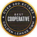 Best Cooperative over 500 hectares pelo Golden League DWM 2022