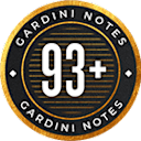 93+ pontos Gardini Notes