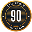 90 pontos Tim Atkin
