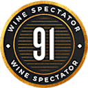 91 pontos Wine Spectator