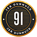 91 pontos Jeb Dunnuck