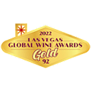 92 pontos Medalha de Ouro Las Vegas Global Wine Awards 2022
